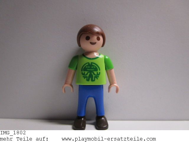 Figur Junge Halbschuhe braun