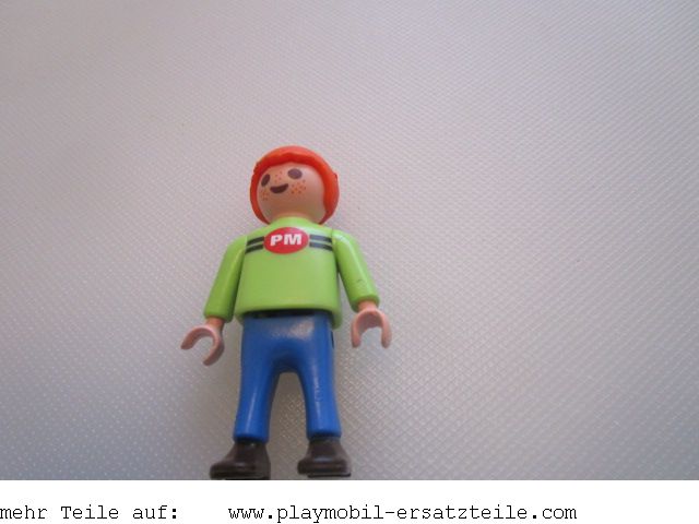 Figur Junge Halbschuhe braun