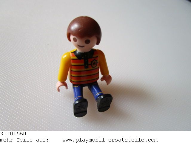 Figur Junge Halbschuhe schwarz